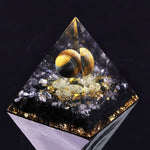 Pyramide Orgonite Génératrice d'Energie pour la protection et la guérison de l'énergie pyramides d'orgonite pour la méditation / chakra