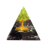 Pyramide Orgonite Génératrice d'Energie pour la protection et la guérison de l'énergie pyramides d'orgonite pour la méditation / chakra