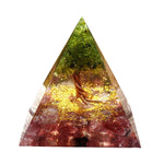 Pyramide Orgonite Génératrice d'Energie pour la protection et la guérison de l'énergie pyramides d'orgonite pour la méditation / chakra