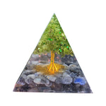 Pyramide Orgonite Génératrice d'Energie pour la protection et la guérison de l'énergie pyramides d'orgonite pour la méditation / chakra