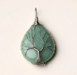 Pendentif Arbre de vie aventurine