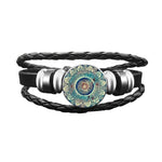 Bracelet Tressé Mandala Symbole Zen