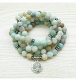 bracelet mala lotus arbre de vie