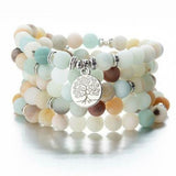 bracelet mala lotus arbre de vie